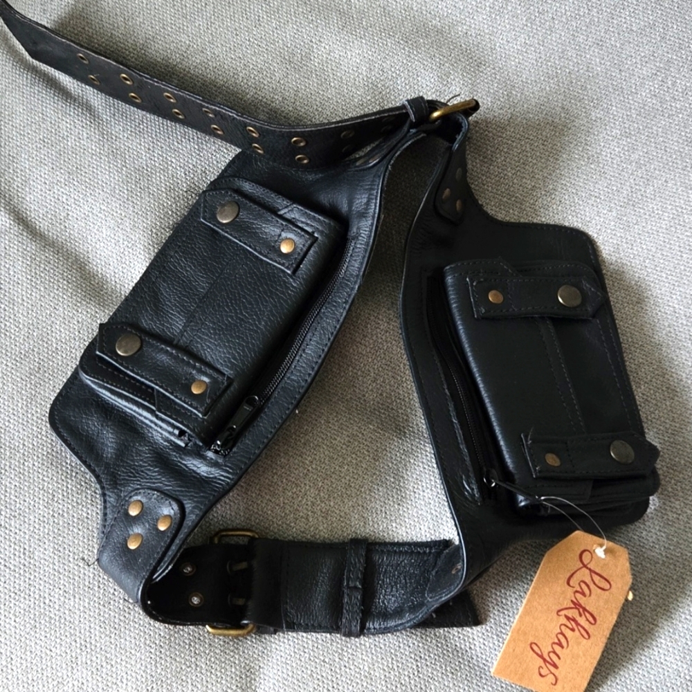 Lakhay Leather Festival Utility Hip Belt